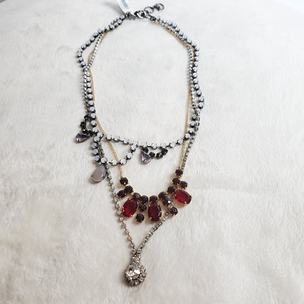 Banana Republic Women's Necklace Gems Layered